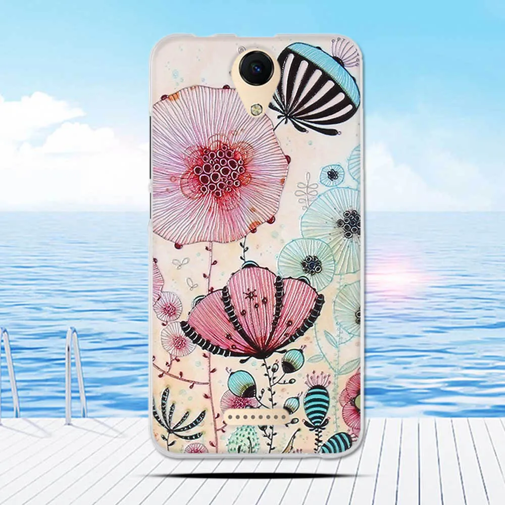 Ультратонкий силиконовый чехол s для BQ BQ-5044 5044 Strike LTE с цветами Coque BQS-5044 Защитная