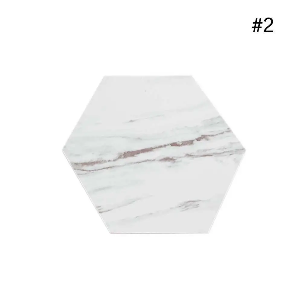 2 Шикарный кремниевый медный кофейный подстаканник, коврики, черный белый фламинго, водонепроницаемый Настольный нескользящий коврик, украшение стола - Цвет: 2