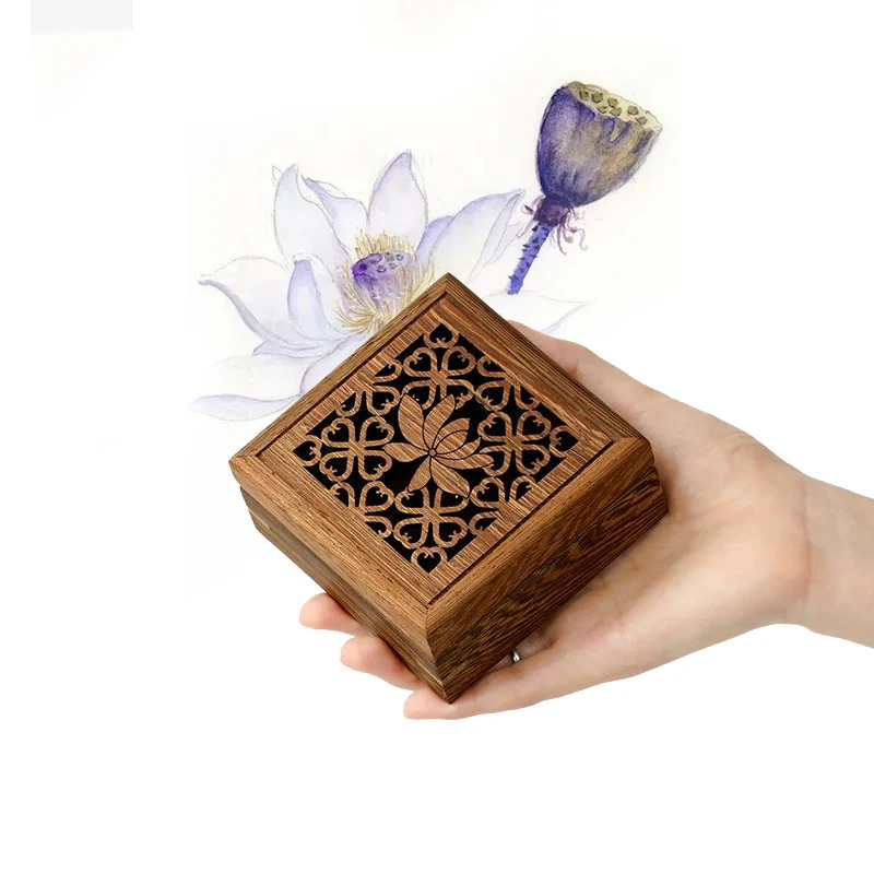 Курильница для благовоний из розового дерева венге|incense burner|wooden incense burnersincense burner |