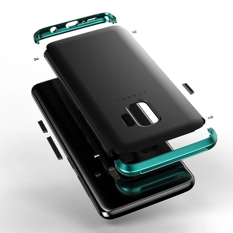 Ginmic для Samsung Galaxy S9/S9 Plus металлический корпус авиационный алюминиевый ПК задняя