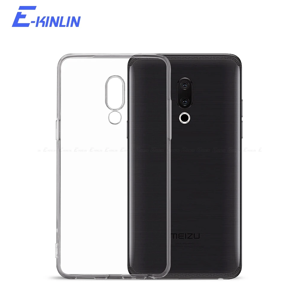 Фото Тонкий прозрачный мягкий чехол для Meizu 18X 18 18s 17 16X16T 16th 16S 16Xs X8 Pro Plus M5c M6T M6s M6 Note TPU чехол для телефона №1