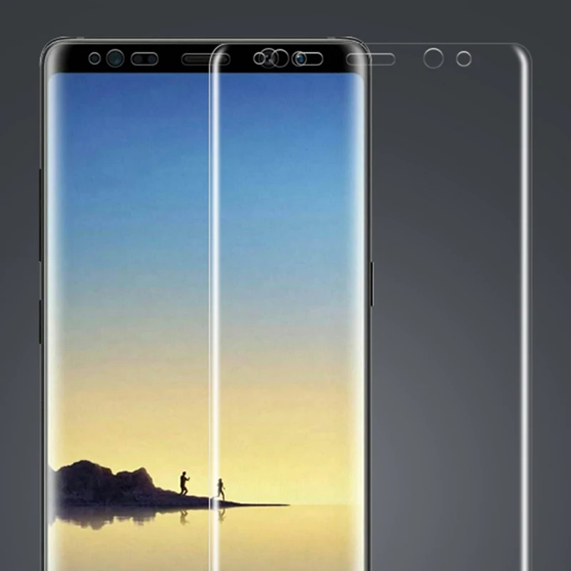 9D полностью изогнутое закаленное стекло для samsung Galaxy S10 S9 Plus Note 8 9 Защита экрана для samsung S6 S8 S7 Plus защитная пленка