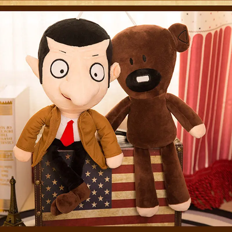 30 см мишка из мультфильма Мистер Боб милый плюшевый мягкие игрушки Mr.Bean плюшевые