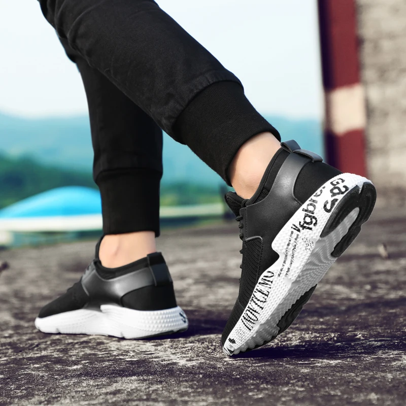 Brand Male Big Size 39-44 Fabric Mesh Summer Breathable Cushioning Shoes Men Hot Sale Classic Casual Shoes Mens Shoe 5