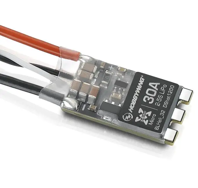 1 шт. Hobbywing XRotor Micro DShot1200 30A/40A blheli _ 32 для FPV бесщеточного ESC квадрокоптера гоночного