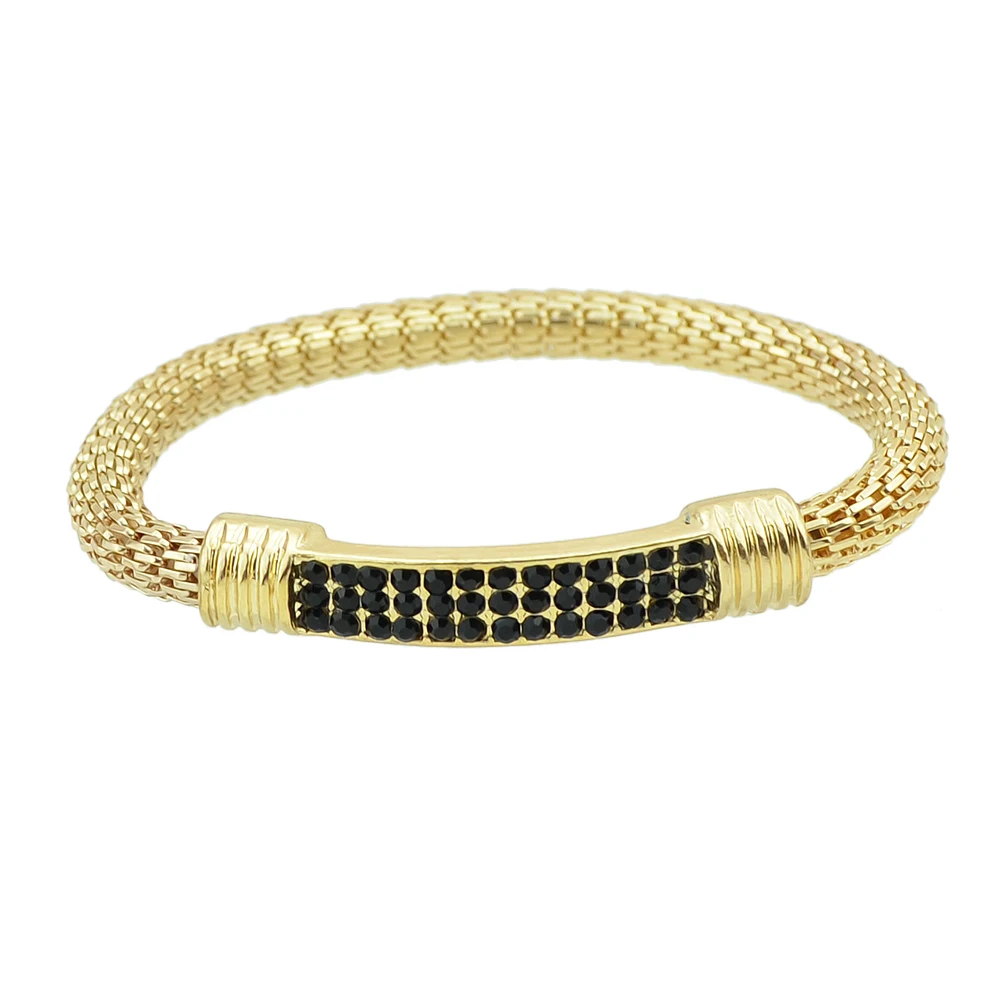 Joywish минималистский панк рок Браслеты золото Цвет Pulseira с ful горный хрусталь