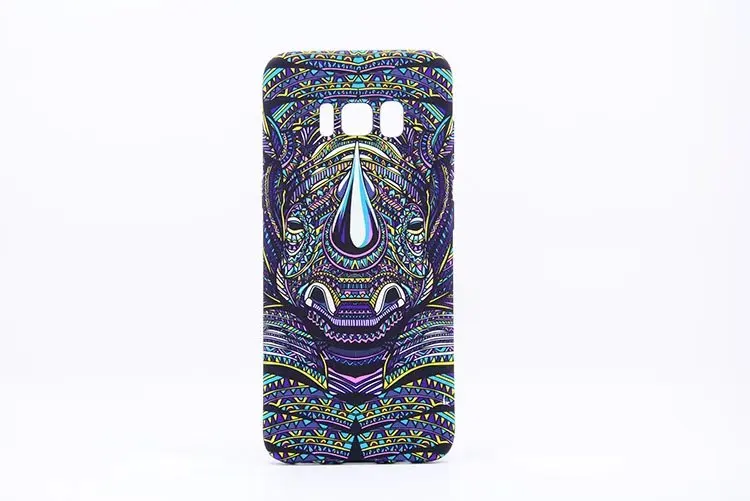 Чехол с люминесцентным животным для samsung A50 S9 S10 Plus, чехол с изображением слона, тигра, ночного свечения, тонкий мягкий чехол для телефона s для iPhone XR XS Max