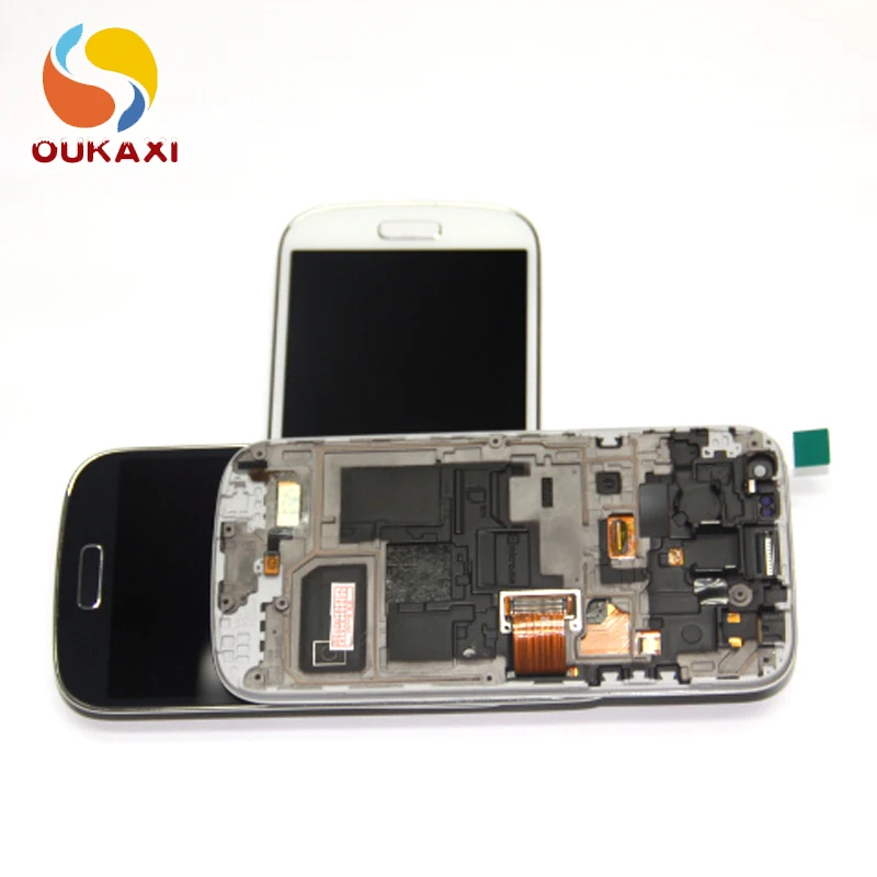 1 шт. для Samsung Galaxy s4 mini i9190 i9195 i9192 ЖК дисплей сенсорный экран дигитайзер с рамкой