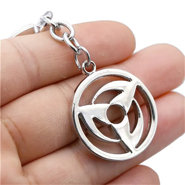 21 Аниме Наруто брелок для ключей со значком Подвески Какаши сасуке Шаринган модная новинка сплав Косплей брелки значок для взрослых детей унисекс - Цвет: 21