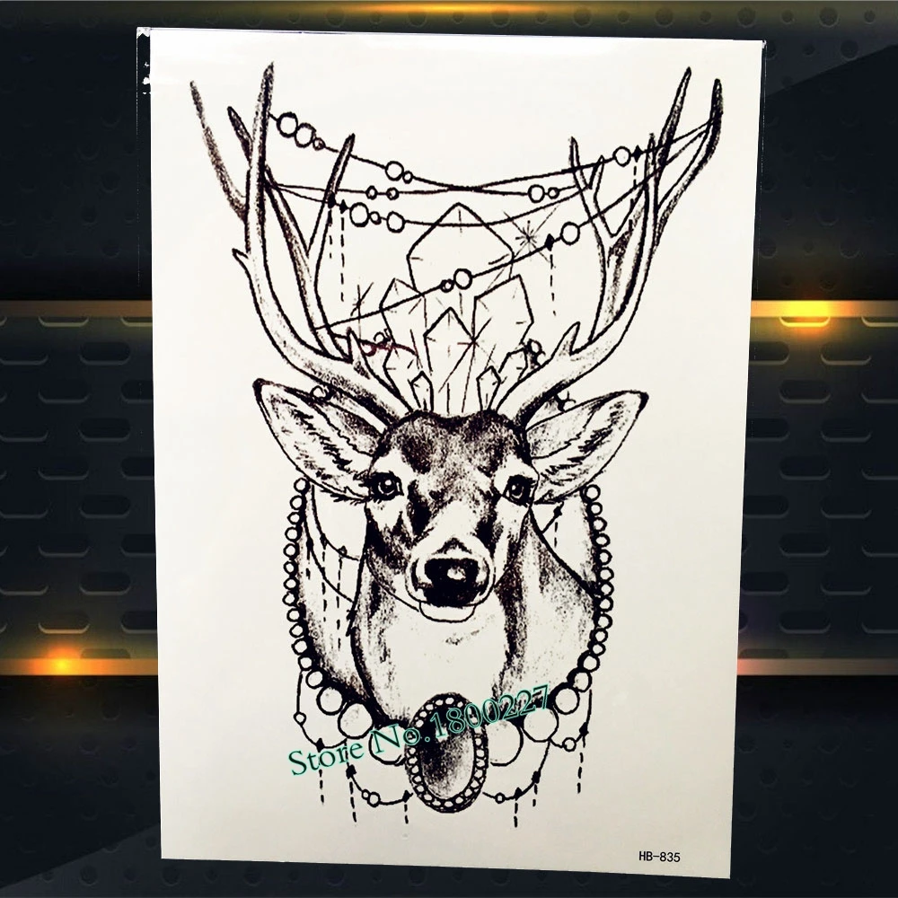 Змеиный принт водонепроницаемый временные татуировки для женщин и мужчин Тотем