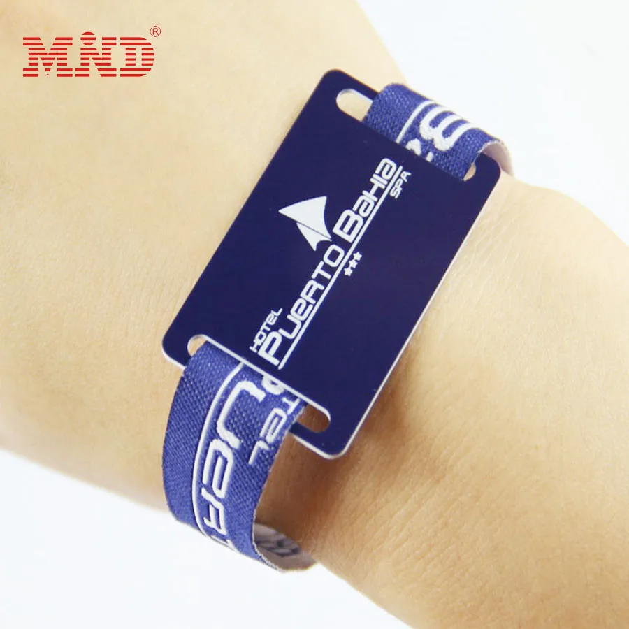 

100pcs/lot 13.56MHz NFC ABS RFID Nylon Wristband/Bracelet with Fudan 1k S50 chip for spa/sauna/fitness/Swimming pools