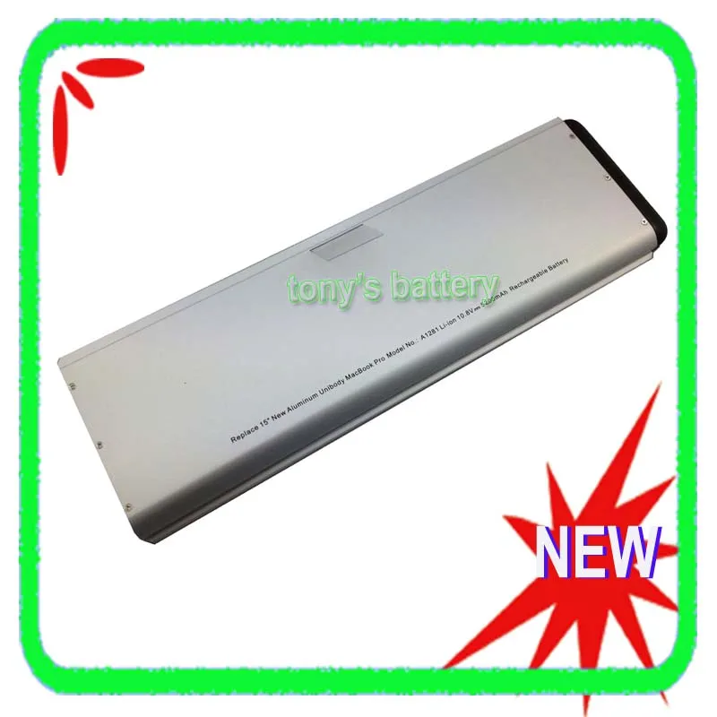 Новый аккумулятор A1281 для Apple MacBook Pro 15 &quotA1286 (версия 2008) MB772 */A MB772J/A MB772LL/A MB471 MB470LL/A |