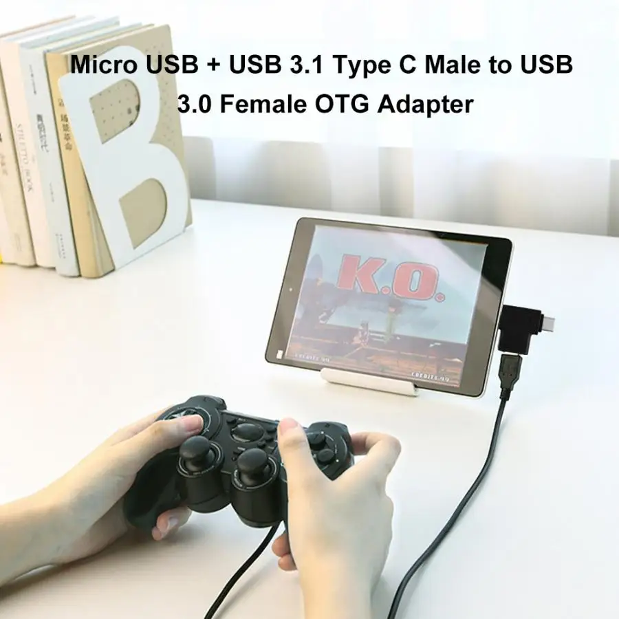Новый аудио адаптер конвертер разговорный цифровой мини 2 в 1 Micro Usb 3 Type C папа к 0