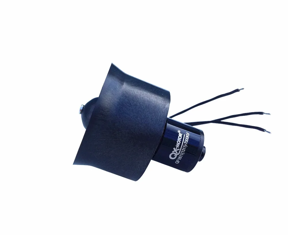 Qx motor 30 мм воздуховод вентилятор набор 6 лезвий EDF с 1611 7000KV бесщеточный двигатель и