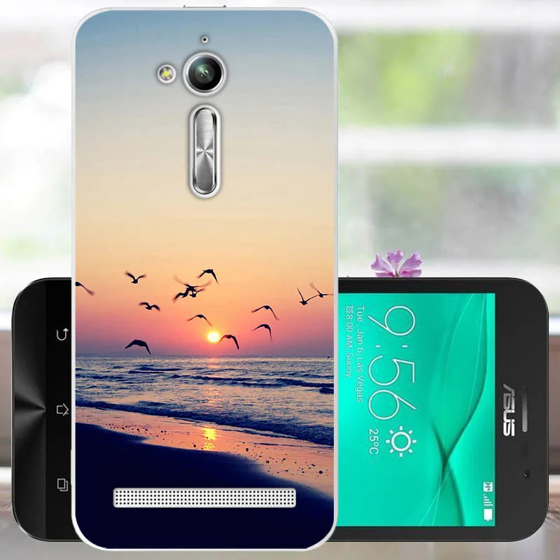 FANATU Мягкий ТПУ ZB500KL чехол для Asus Zenfone Go ZB500KL чехол для телефона Силиконовый Модный чехол для Asus ZB500KL чехол