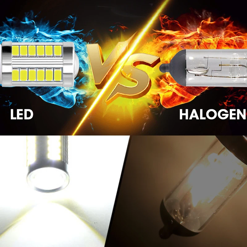 Hlxg 10 шт. T20 Led W21W тормозные огни Автомобильные Лампы 7440 12V 6000K зазор сигнала лампа