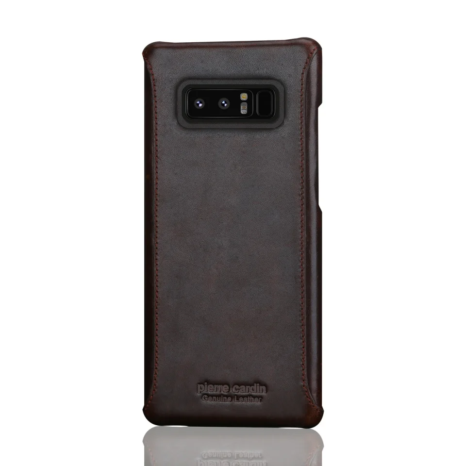 Чехол Pierre Cardin для samsung Galaxy Note 8, чехол на заднюю панель, Винтажный чехол из натуральной кожи для samsung Galaxy Note 8, сумка