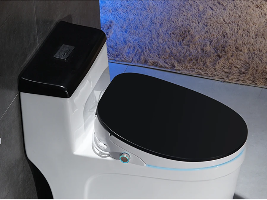 FOHEEL, новинка, 4 цвета, wc Auto SPA, умное сиденье для унитаза, умная ручка, HD светодиодный дисплей, чехол для унитаза, электронное биде для туалета, сиденье