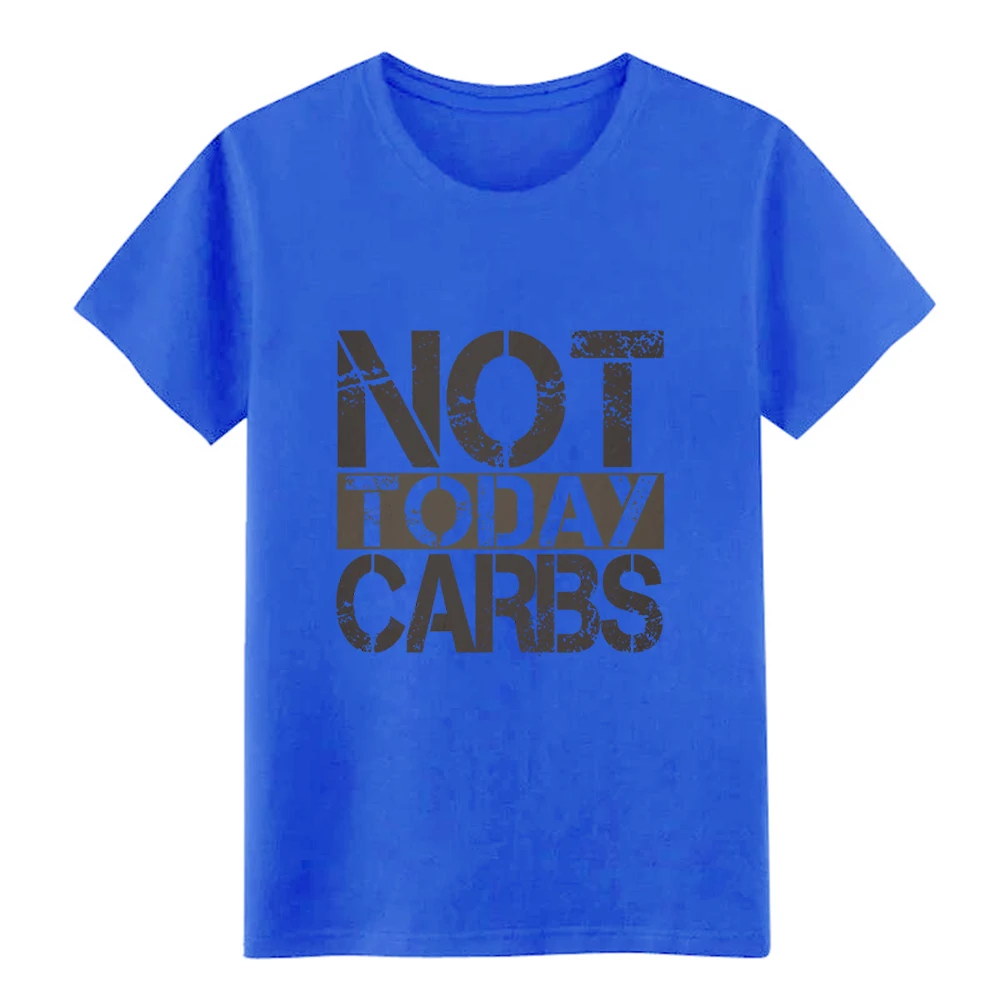 Мужская футболка с принтом Keto Not Today Cubs LCHF хлопковая Футболка круглым вырезом
