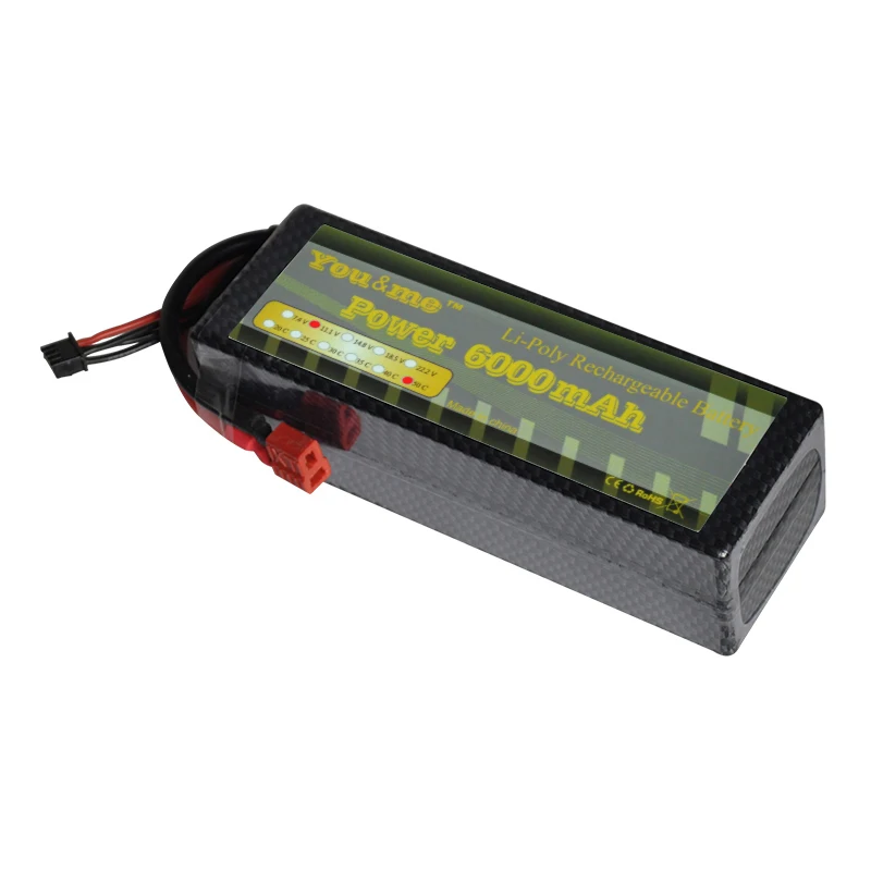 Жесткий чехол YouMe Lipo 3 S батарея 11 1 V 6000 mah 50C W tсоединитель ремень AB Пряжка для RC Traxxas