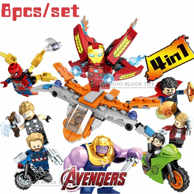 Конструктор с супергероями совместимы LEGOINLY|avengers super hero|super heroesheroes |