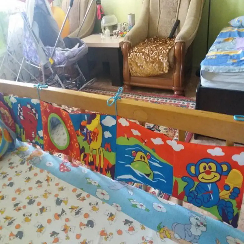 

Cloth Book Early Education Development Cloth Bed Cognize Book Educational Toy for Kid Baby AN88