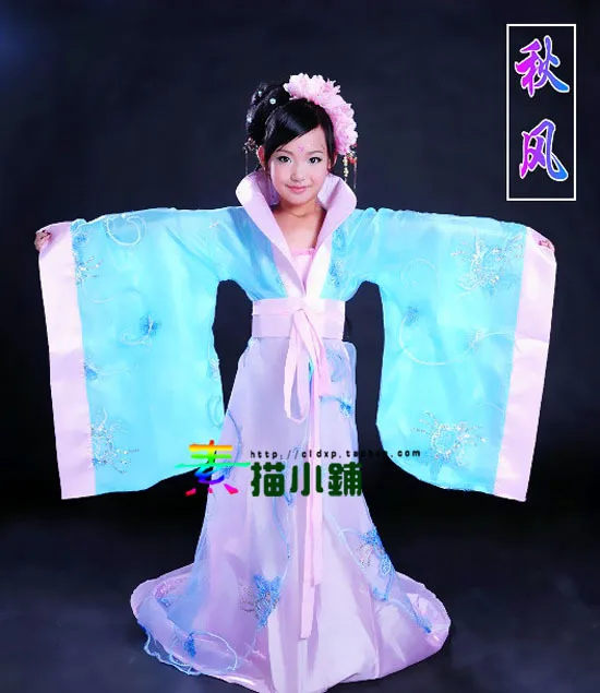 

Qiu Feng Autumn Wind Tang Little Empress Stage Costume Photo House Clothes 2 sizes both for kids and for adults