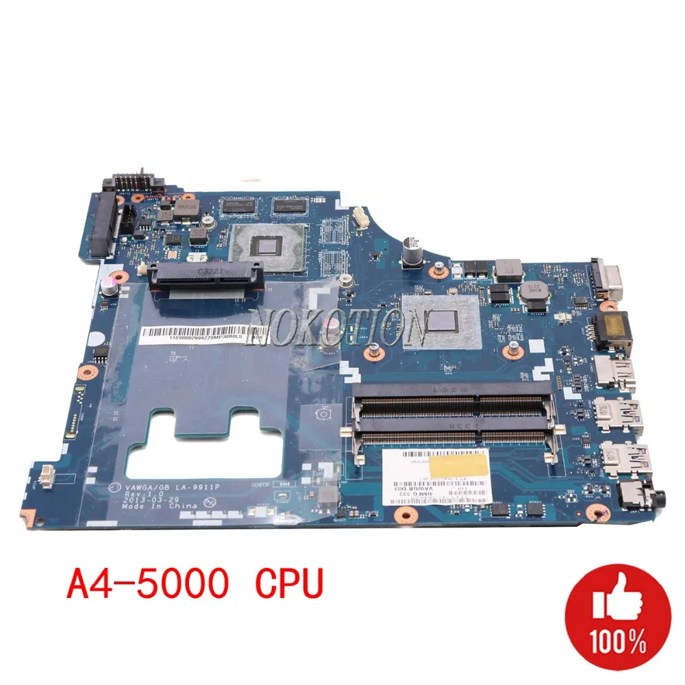 Материнская плата NOKOTION для ноутбука Lenovo G505 материнская с частотой вращения 1 5 ггц