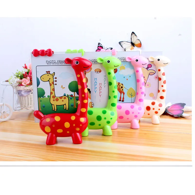 Творческая картонная Жираф Рамка для фотографии декор детей наборы изготовления