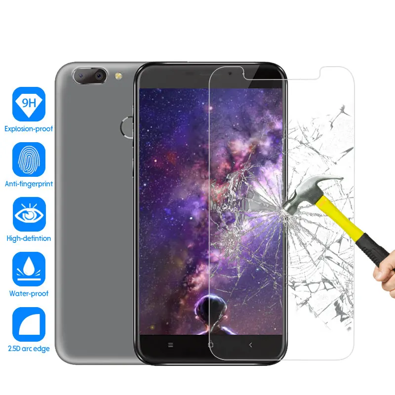 2.5D 9H закаленное стекло для Oukitel U20 PLUS защита экрана 5 дюймов U7 max телефона защитная