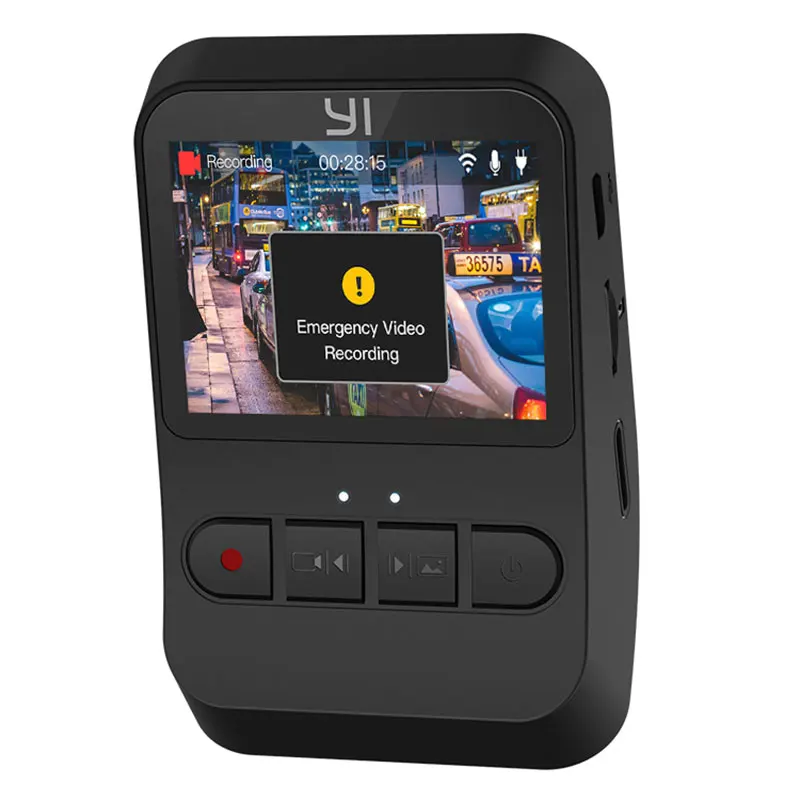 YI Mini Dash камера 1080p HD видео WiFi Встроенная большая апертура международная версия