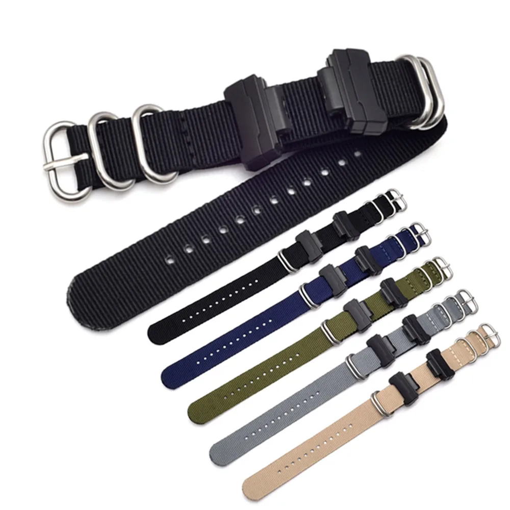 Запчасти для авто подходит нейлон часы Zulu ремешок DW 5600 6900 G 5700 GA 100 GDF GL 7200 GLS GD 100/110/120