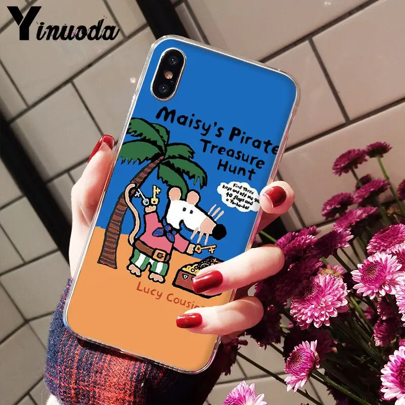 11pro MAX Maisy Mose Story Comic прозрачный мягкий силиконовый чехол для телефона из ТПУ iPhone X XS