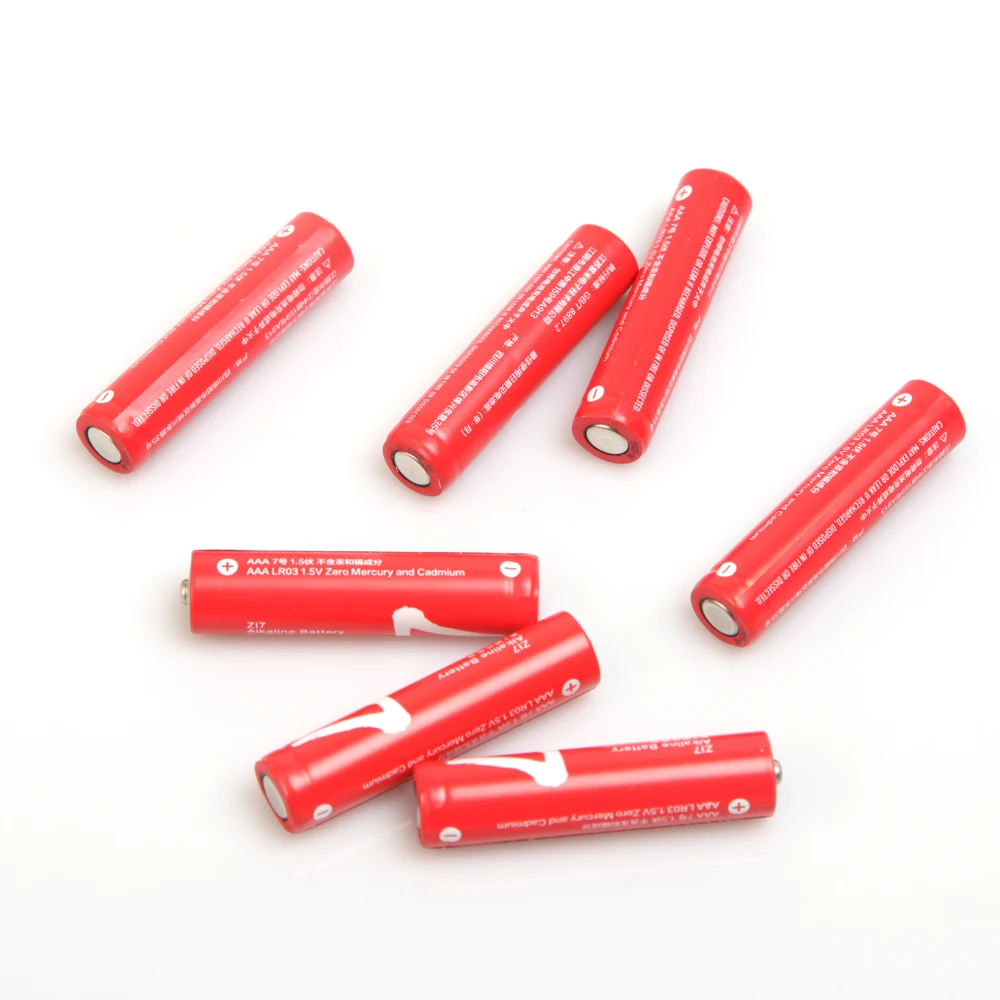 Оригинальный Xiaomi ZIMI ZI7 AAA 900mAh 1 5 V Щелочная батарея сухая для дистанционного
