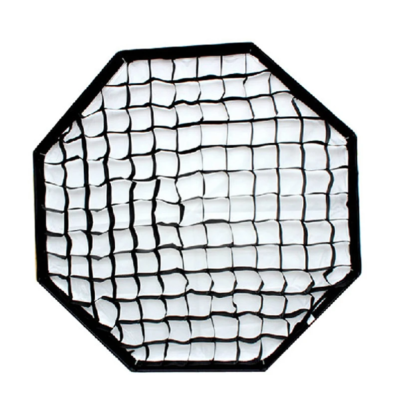 80cm/32" 95cm/37" 120cm/47" 140cm/55" Octa Soft Box Octagonal Honeycomb Grid for Studio Strobe Flash Light Softbox Diffuser
