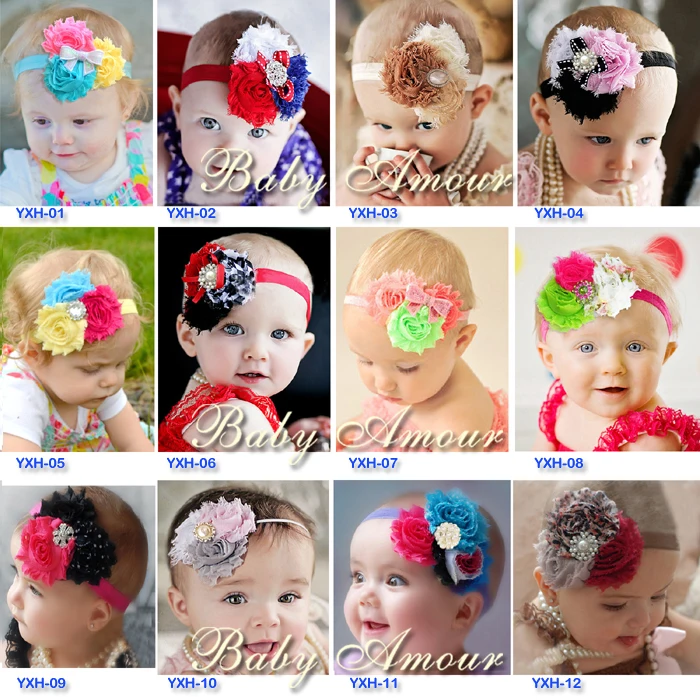 Детская повязка на голову 28 цветов|kids headbands|hair accessoriessequin bows |