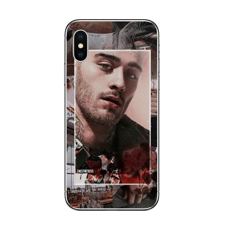British pop singer Zayn malik transparent Soft TPU silicone Phone Case Cover For iPhone 5 5s se 6 6s Plus 7 7Plus 8 8Plus X 10 |