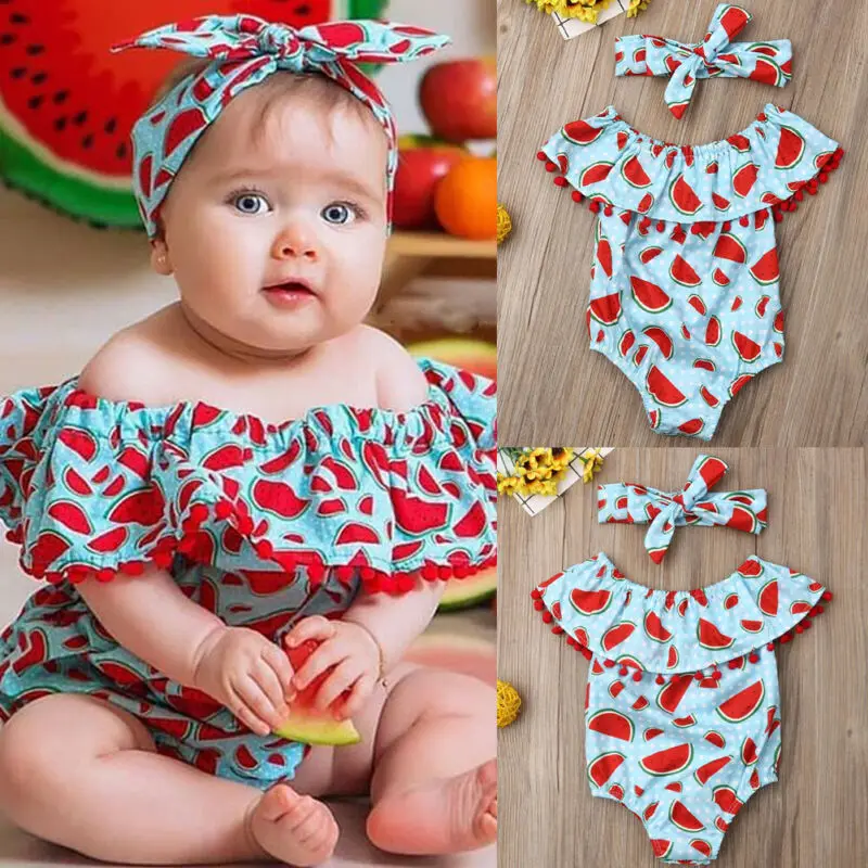 pudcoco 2019 Baby Girl Clothes Newborn For Female Outfit Infant Clothing Set Tassel Ball Decor Ruffles Sleeve Bodysuit +Headband | Мать и