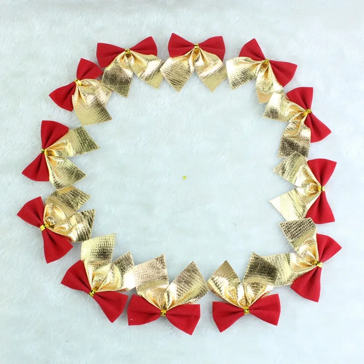 Милый бантик Рождественское украшение Рождественская елка для вечеринки