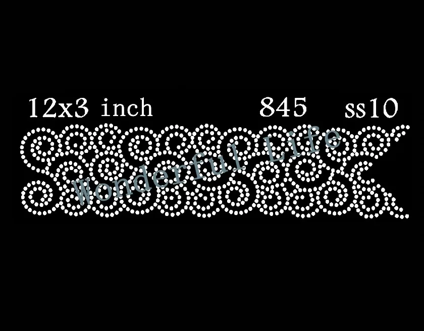 Качественный 20 шт./лот переворачивающийся бант со стразами переводной дизайн