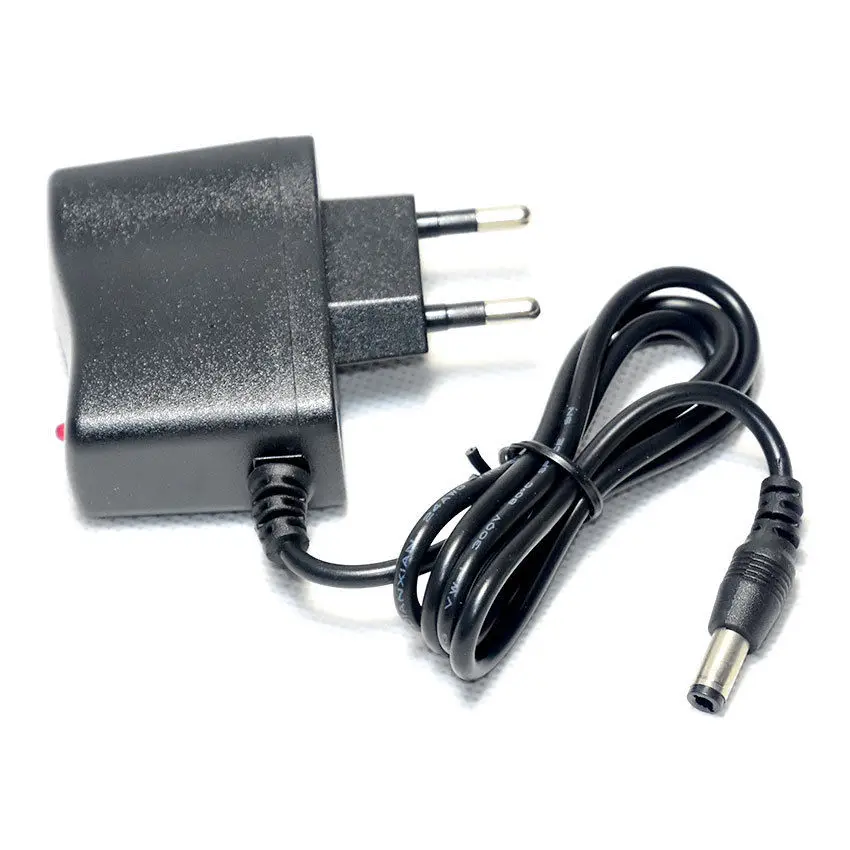 

9V 1000mA AC DC Adapter EU plug 5.5x2.1-2.5mm connector 100-240V 50/60Hz power