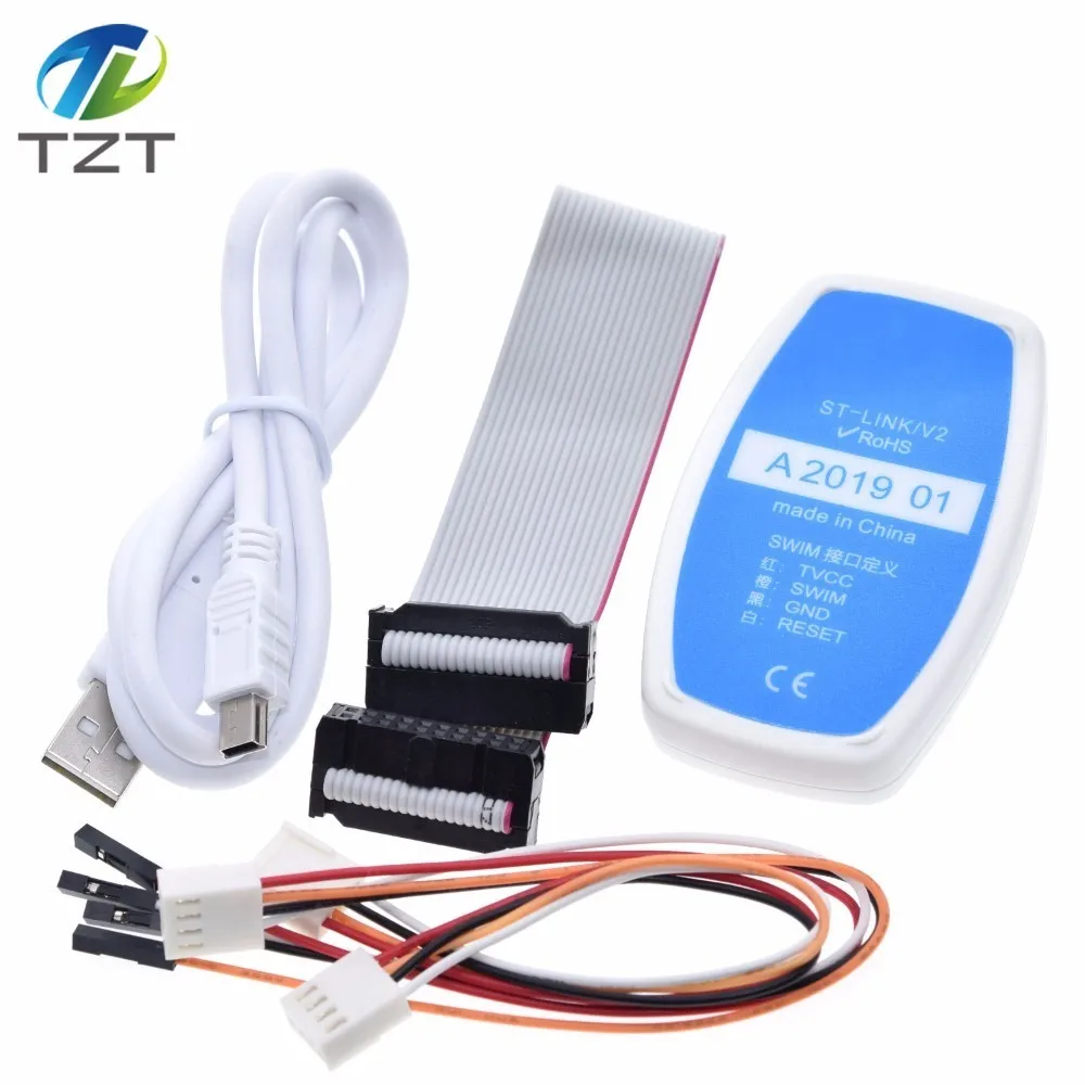Завеса 1 шт. новые ST-LINK/V2 ST-LINK V2(CN) ST LINK STLINK эмулятор менеджер загрузки STM8 STM32