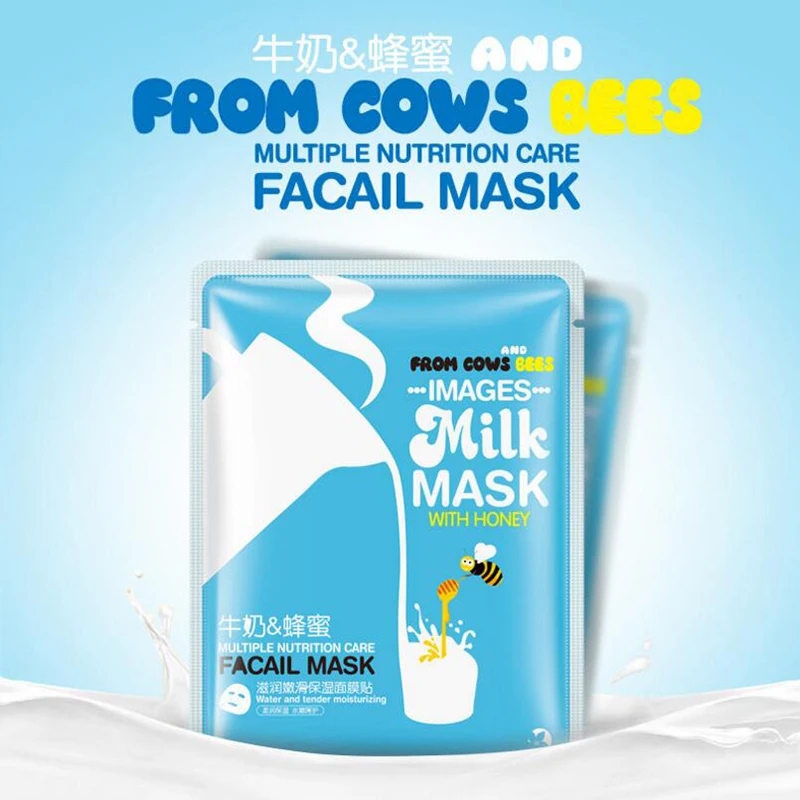 Изображения кожа уход питание пополнение нежное молоко мед увлажняющая маска