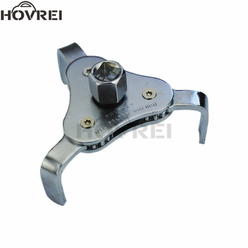 Multi-Tool Car Oil Filter Wrench Tool Flat Three Dlaw Machine Adjustable Two Way Repairing Tools |
