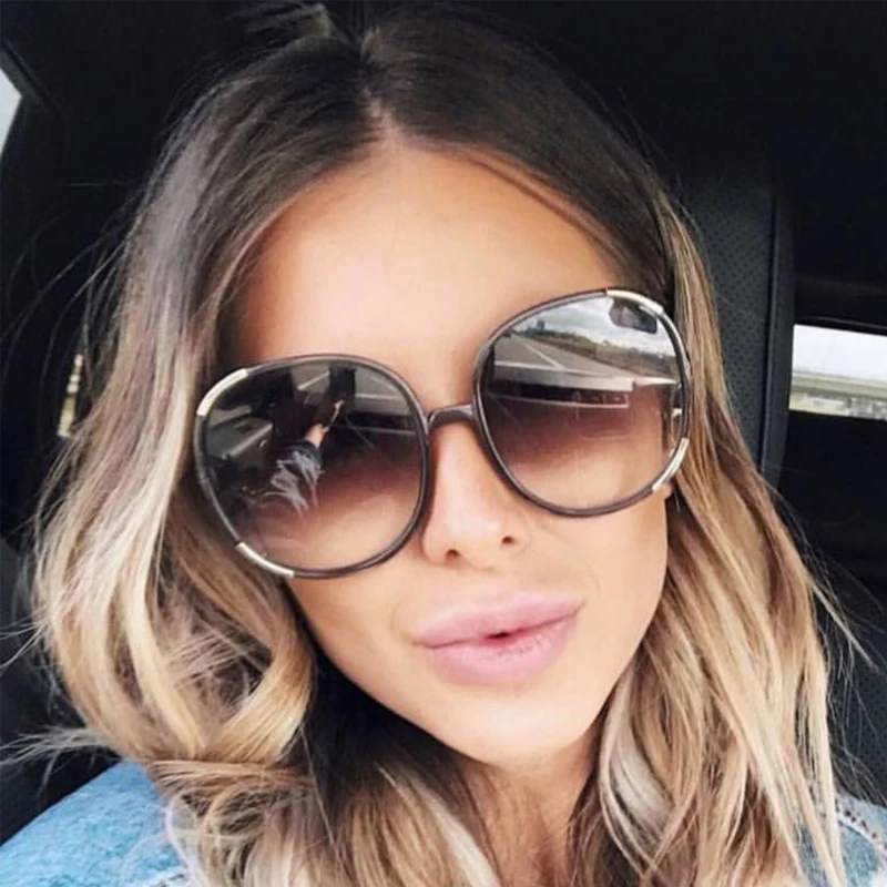 Квадратные Солнцезащитные очки RunBird женские дизайнерские оверсайз с