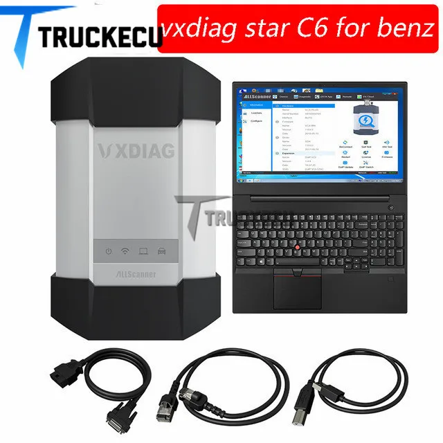 Vxdiag C6/star c6 (мощный чем MB SD c4 и c5) + T420 ноутбук для автомобили Грузовики