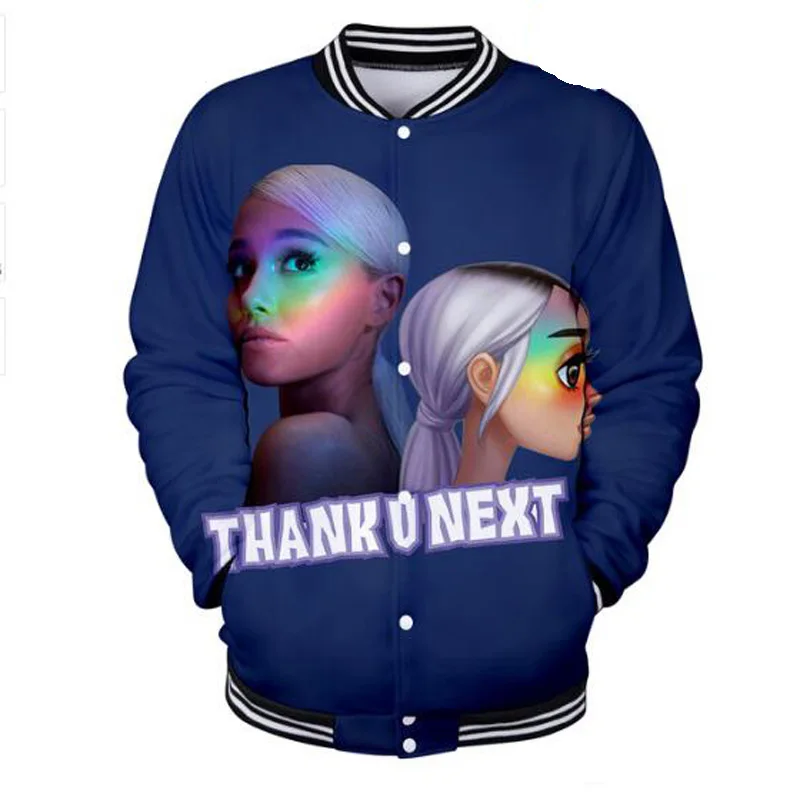 Хип хоп модная брендовая одежда Ariana Grande подсластитель 3D Мужская/Женская