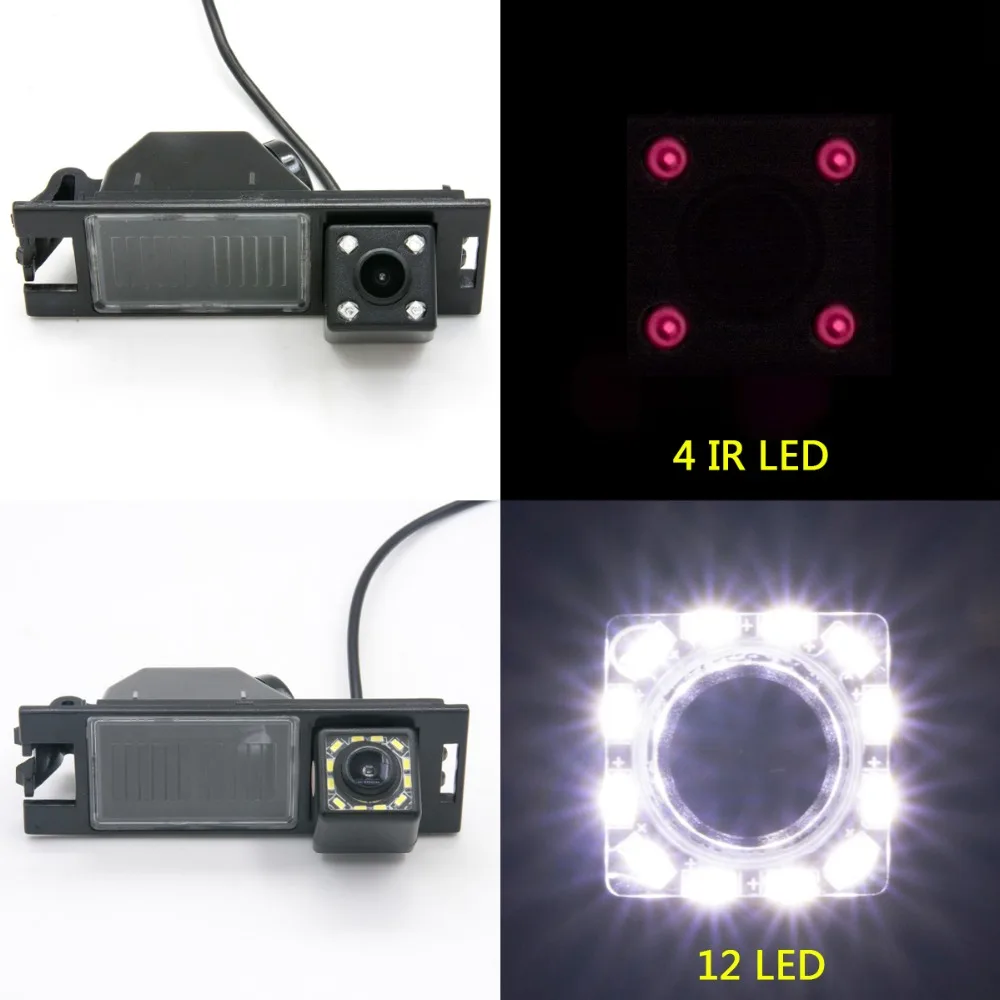 175 градусов MCCD рыбий глаз 12LED HD камера заднего вида для hyundai New Tucson IX35 Buick Regal Chevrolet Malibu автомобильный парковочный монитор