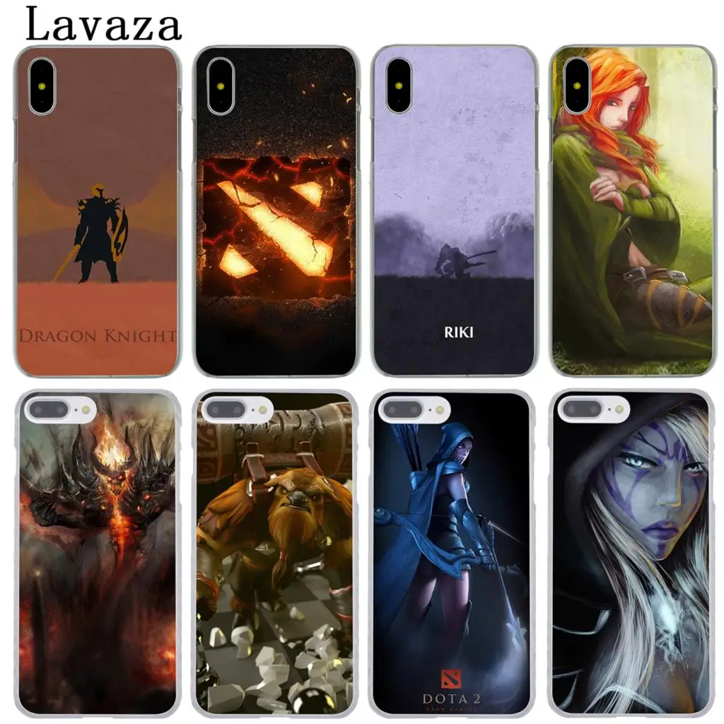 Жесткий чехол для телефона Lavaza dota 2 game iPhone XR X 11 Pro XS Max 7 8 6 6S 5 SE 4 10 SE|Чехлы-накладки| |