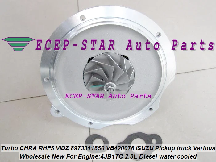 Турбо CHRA картридж Core RHF5 VIDZ VA420076 8973311850 8973311 850 4T505 1118010 802 для ISUZU пикап 4JB1TC 4JB1T 4JB1 TC